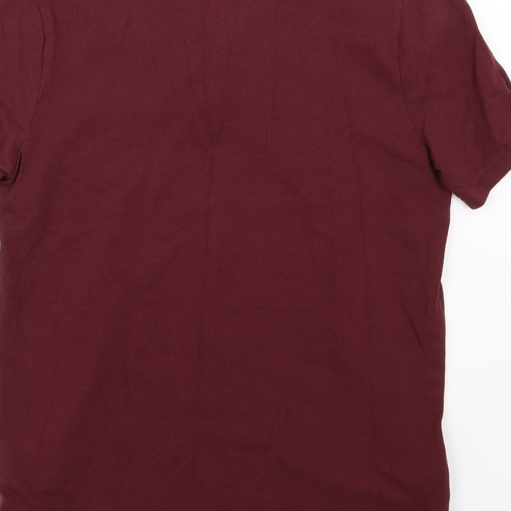 abercrombie kids Boys Red   Basic Polo Size 13-14 Years  - Burgundy