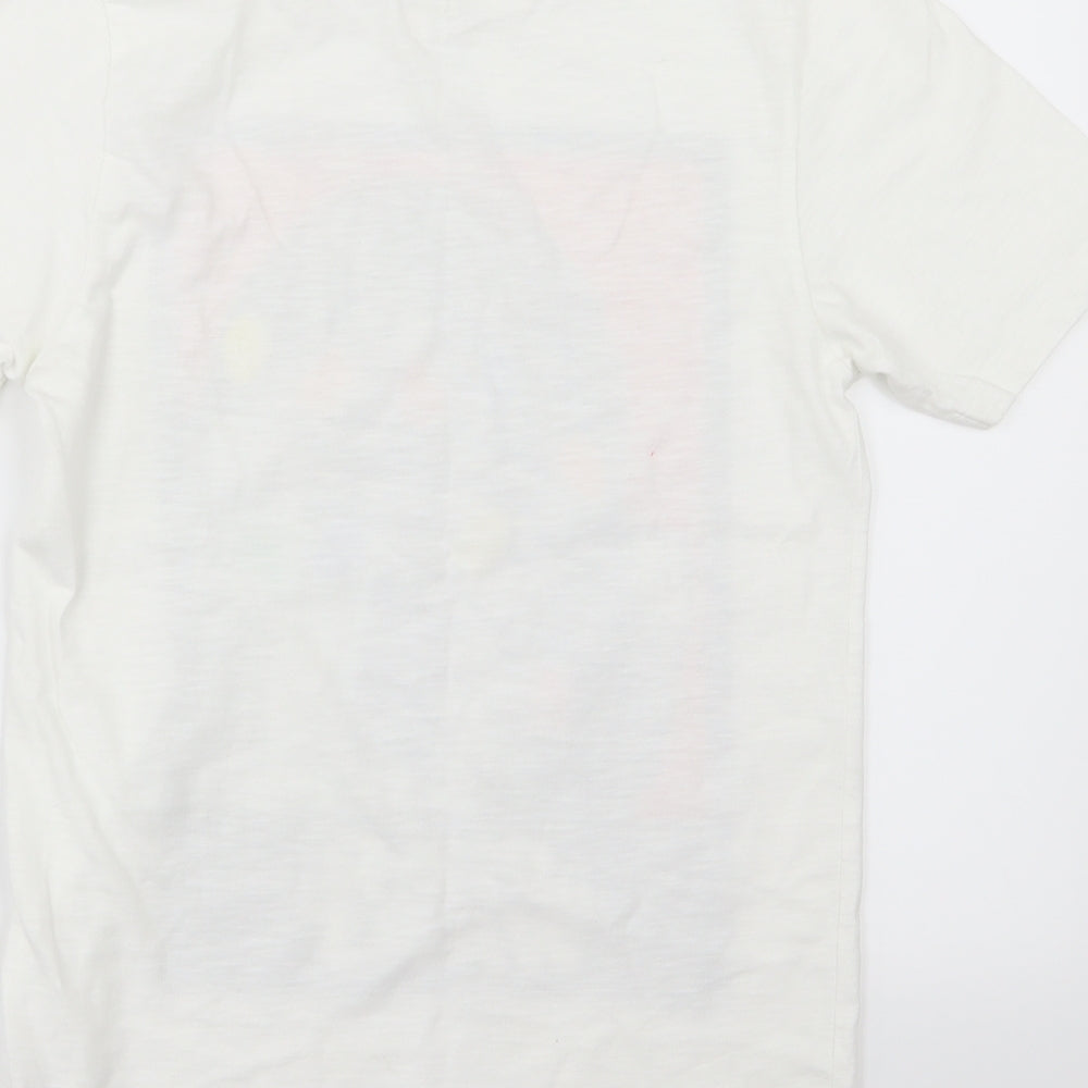 NEXT Mens White  Jersey  T-Shirt Size XS  - Star Wars Christmas