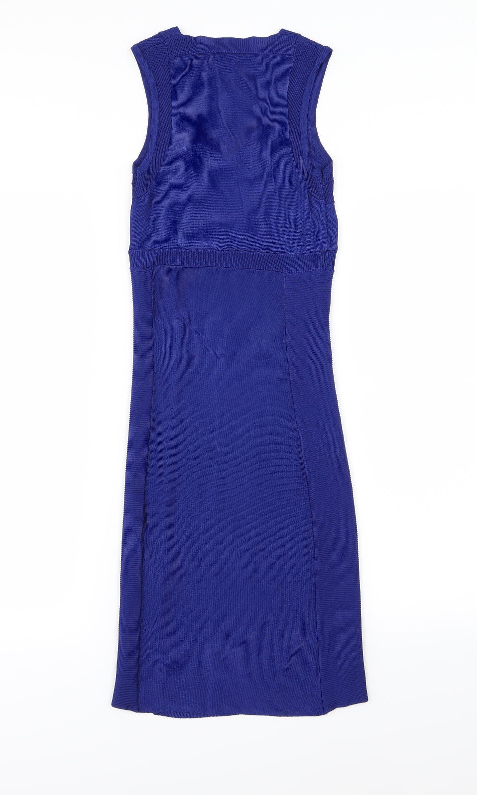 H&M Womens Blue  Knit Jumper Dress  Size XS