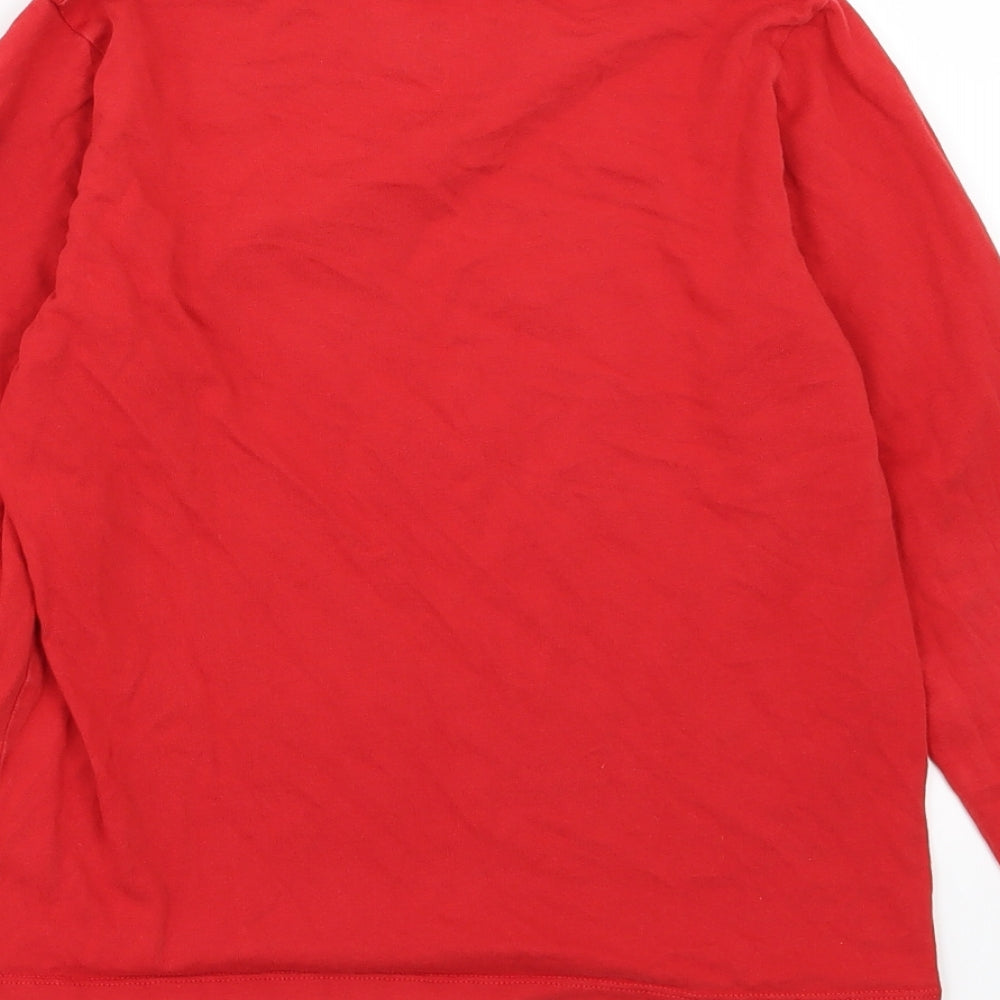 NEXT Boys Red  Jersey Basic T-Shirt Size 11 Years  - Skate