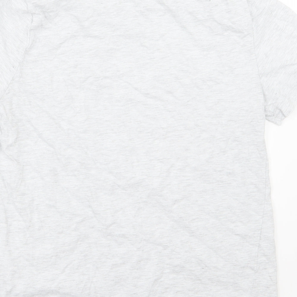 Divided by H&M Mens Grey  Jersey  T-Shirt Size S