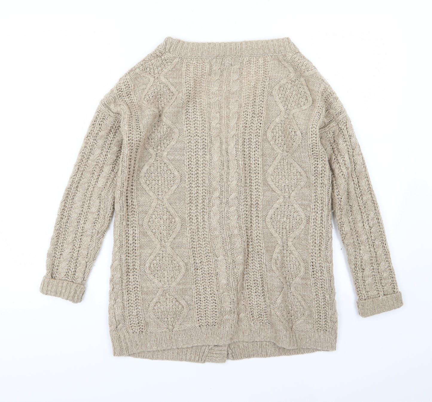 Atmosphere Womens Brown  Knit Cardigan Jumper Size 6