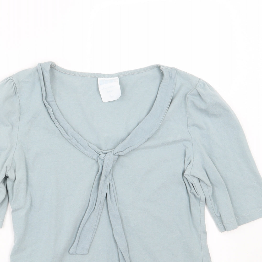 NEXT Womens Blue  Jersey Basic T-Shirt Size 12