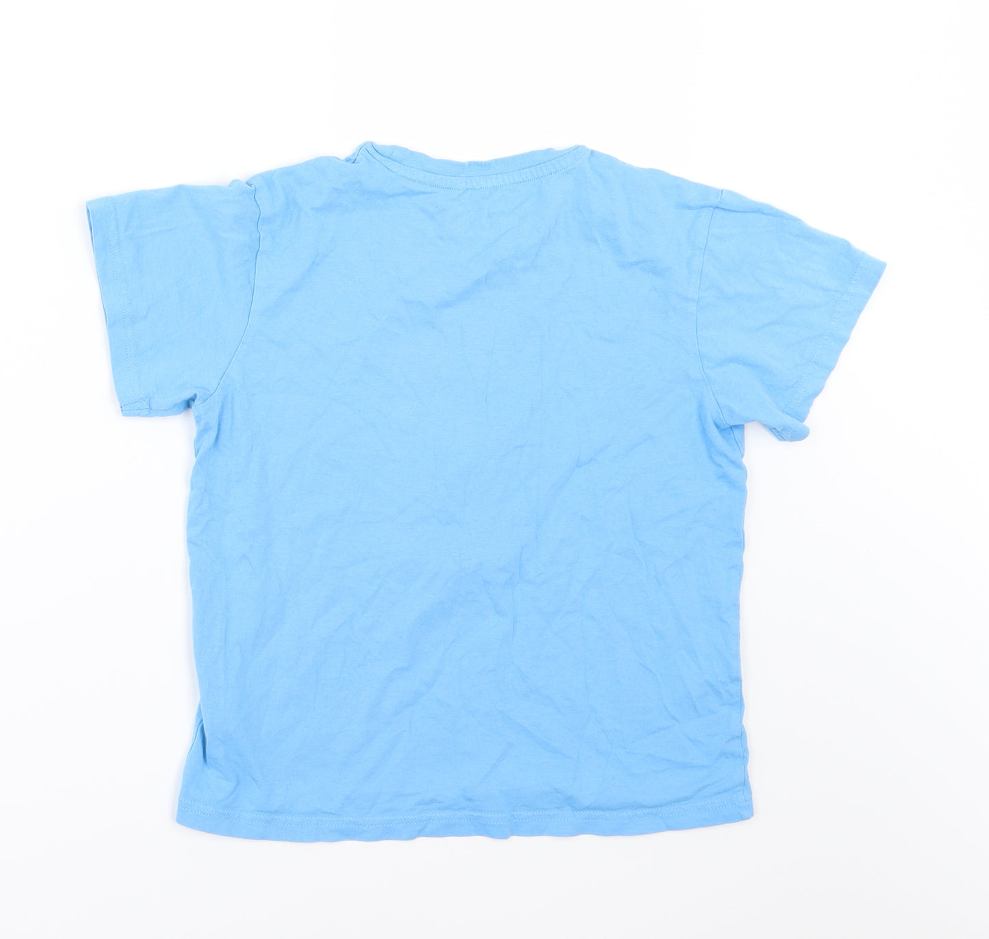 Primark Boys Blue  Jersey Basic T-Shirt Size 11-12 Years  - Laguna Beach