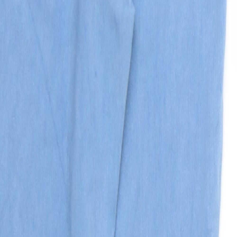 F&F Womens Blue  Denim Jegging Jeans Size 10 L28 in