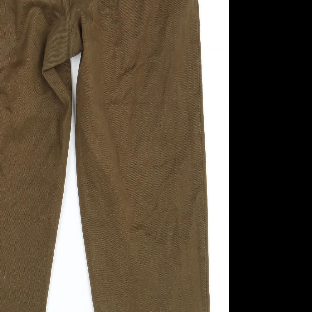 St hilaire Mens Brown   Trousers  Size 34 L28 in