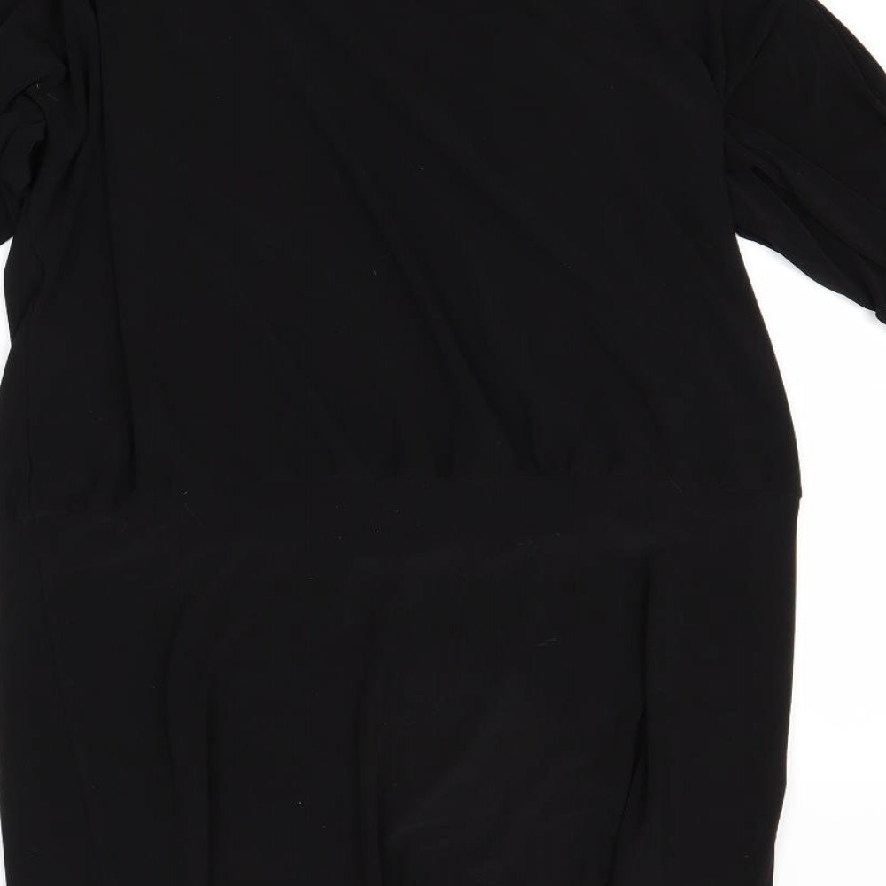 Preworn Womens Black   A-Line  Size 10