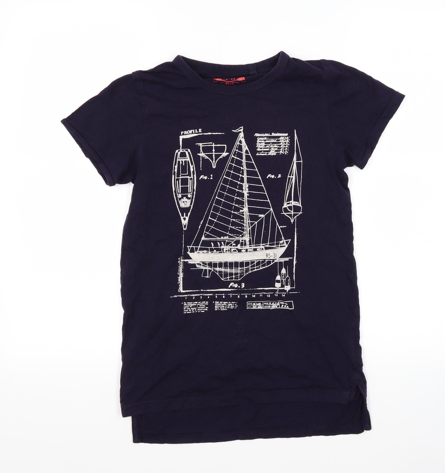 NEXT Boys Blue   Basic T-Shirt Size 9-10 Years