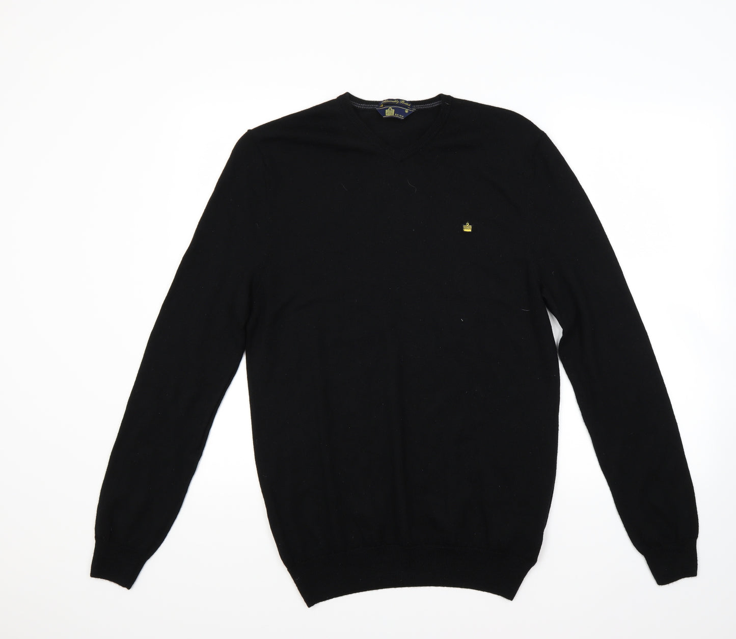Admiral Mens Black   Pullover Jumper Size M