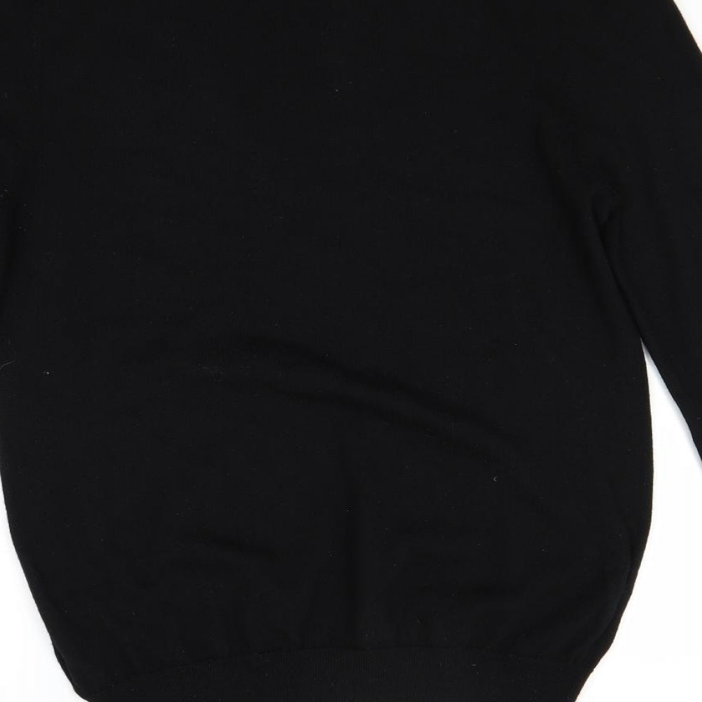 Admiral Mens Black   Pullover Jumper Size M