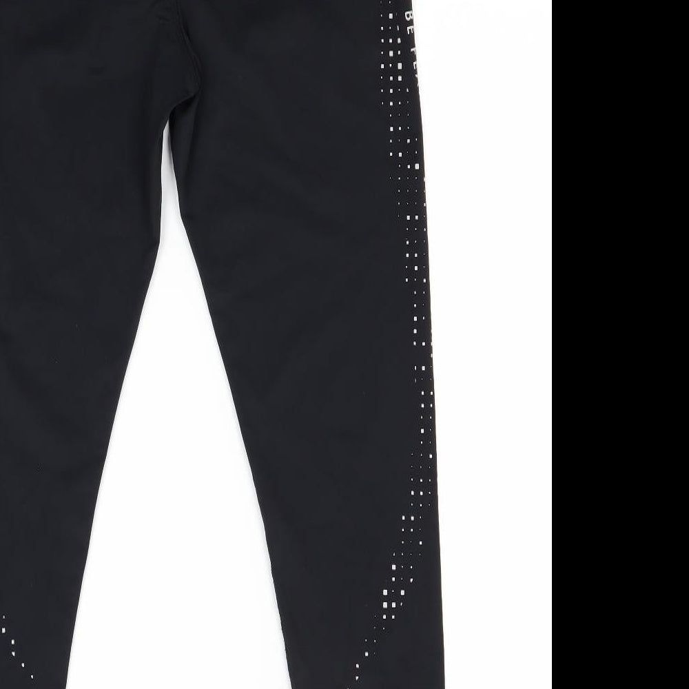 Preworn Womens Black   Jogger Leggings Size M L25 in