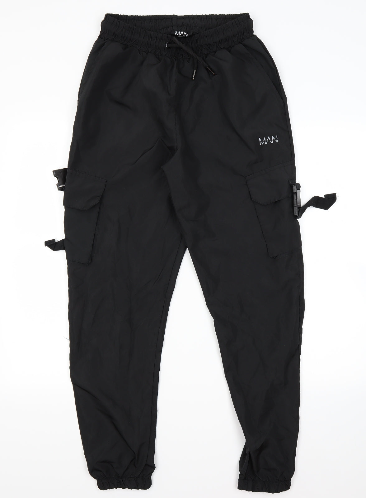 Boohoo Mens Black   Sweatpants Trousers Size M L29 in