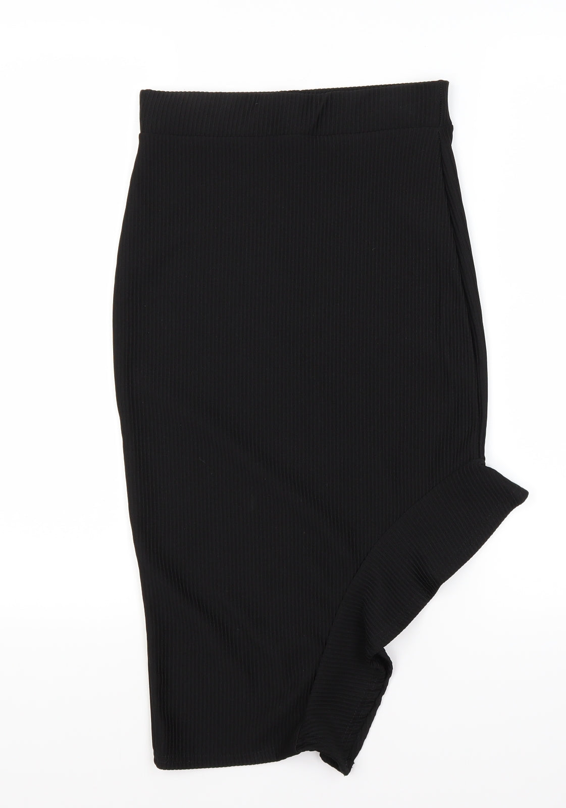 PRETTYLITTLETHING Womens Black   Bandage Skirt Size 8