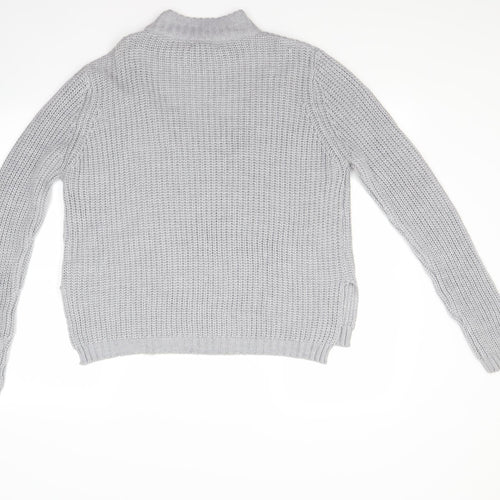 Brave Soul Womens Grey   Pullover Jumper Size 14