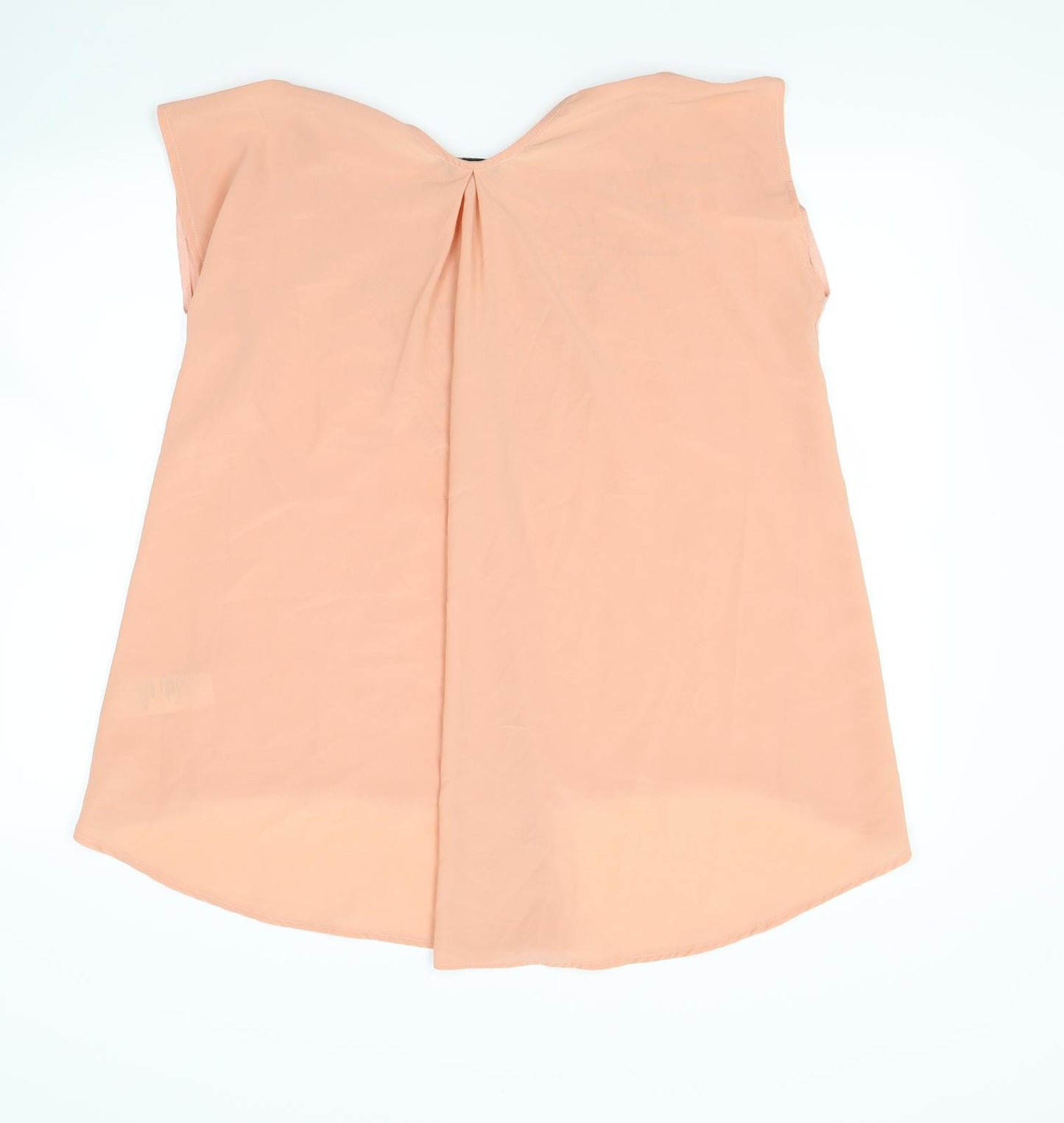 Oasis Womens Orange   Basic Blouse Size M