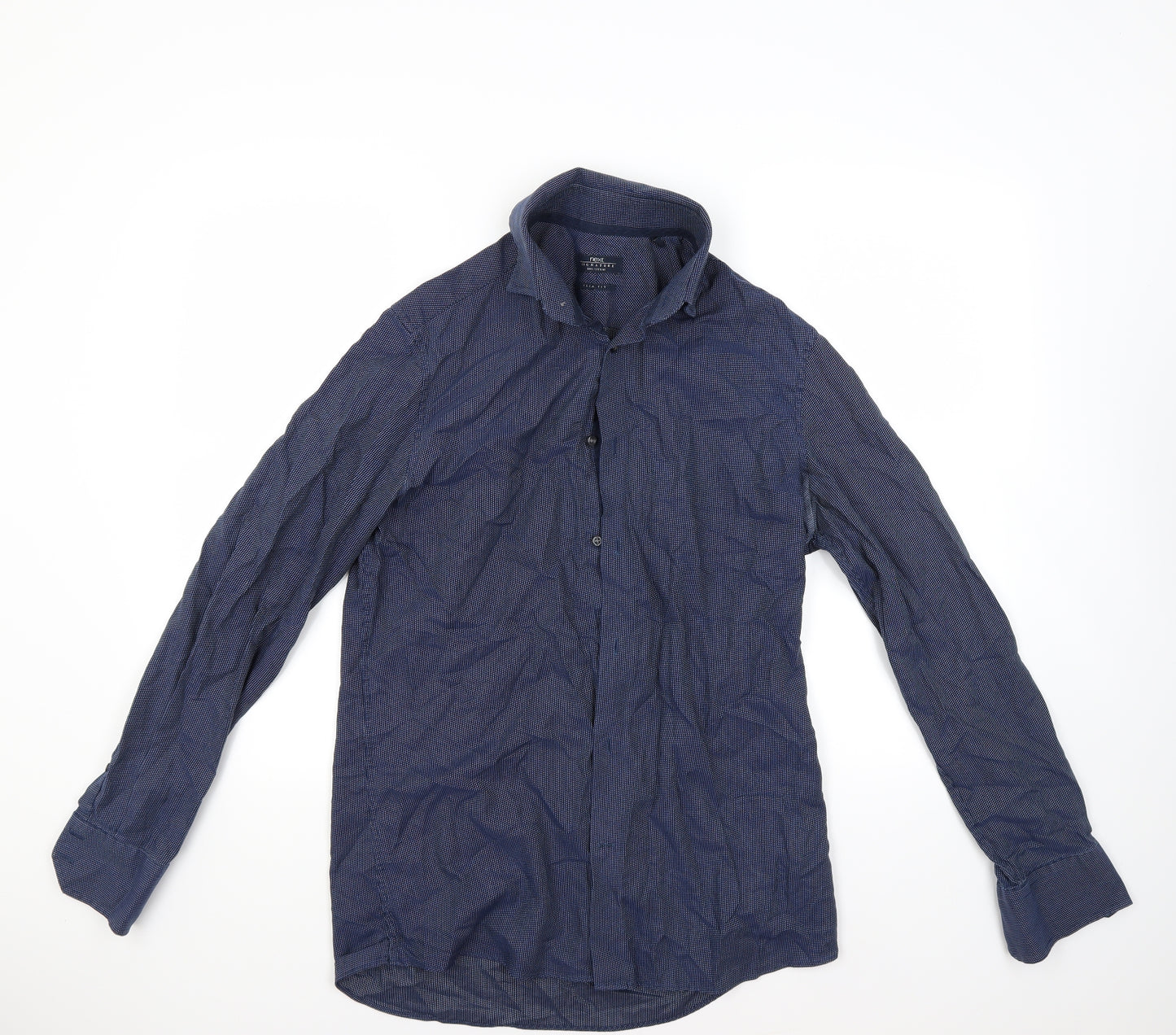 NEXT Mens Blue    Dress Shirt Size 15.5