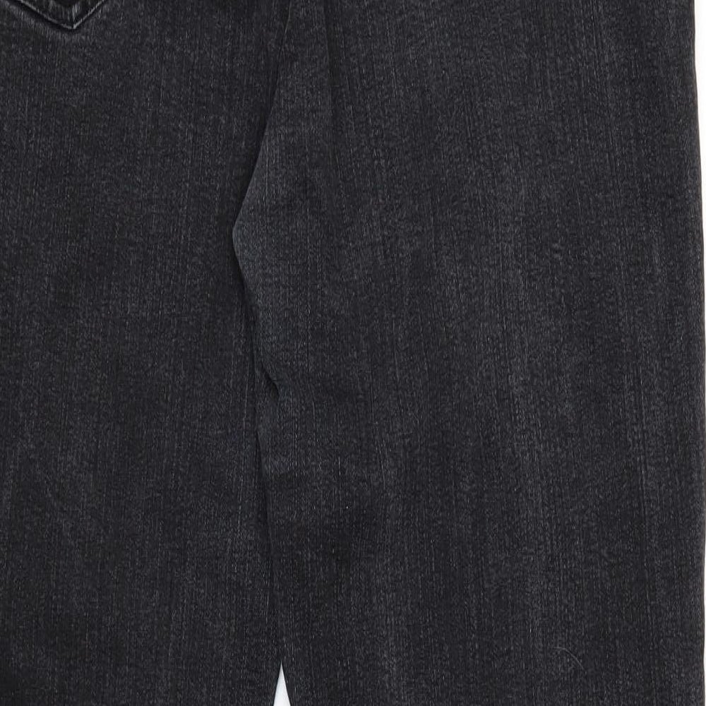 Dream Jeans Womens Black  Denim Straight Jeans Size 20 L29 in