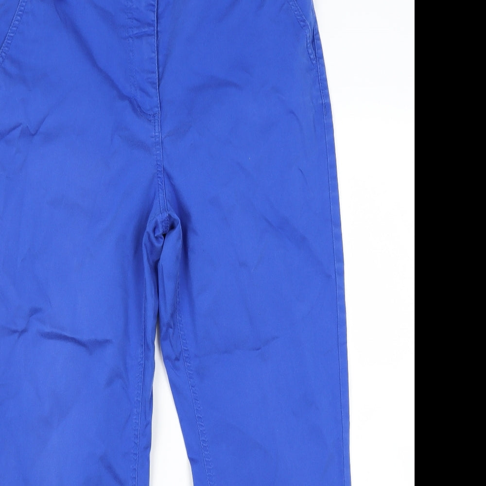 Per Una Womens Blue   Trousers  Size 12 L27 in