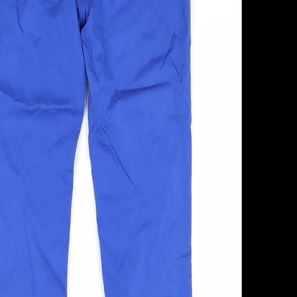 Per Una Womens Blue   Trousers  Size 12 L27 in
