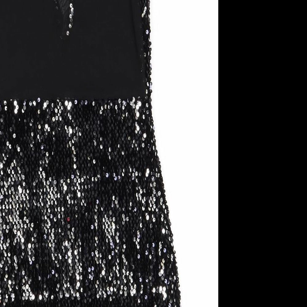 Vera & Lucy Womens Black   A-Line  Size M