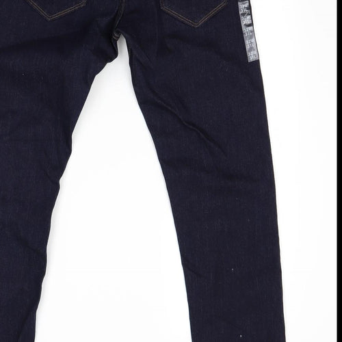 Marks and Spencer Mens Blue  Denim Straight Jeans Size 32 L31 in