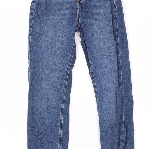 Preworn Womens Blue  Denim Skinny Jeans Size 8 L27 in