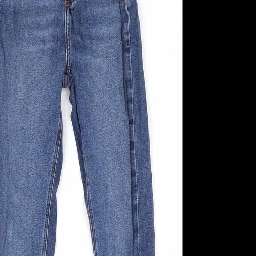 Preworn Womens Blue  Denim Skinny Jeans Size 8 L27 in