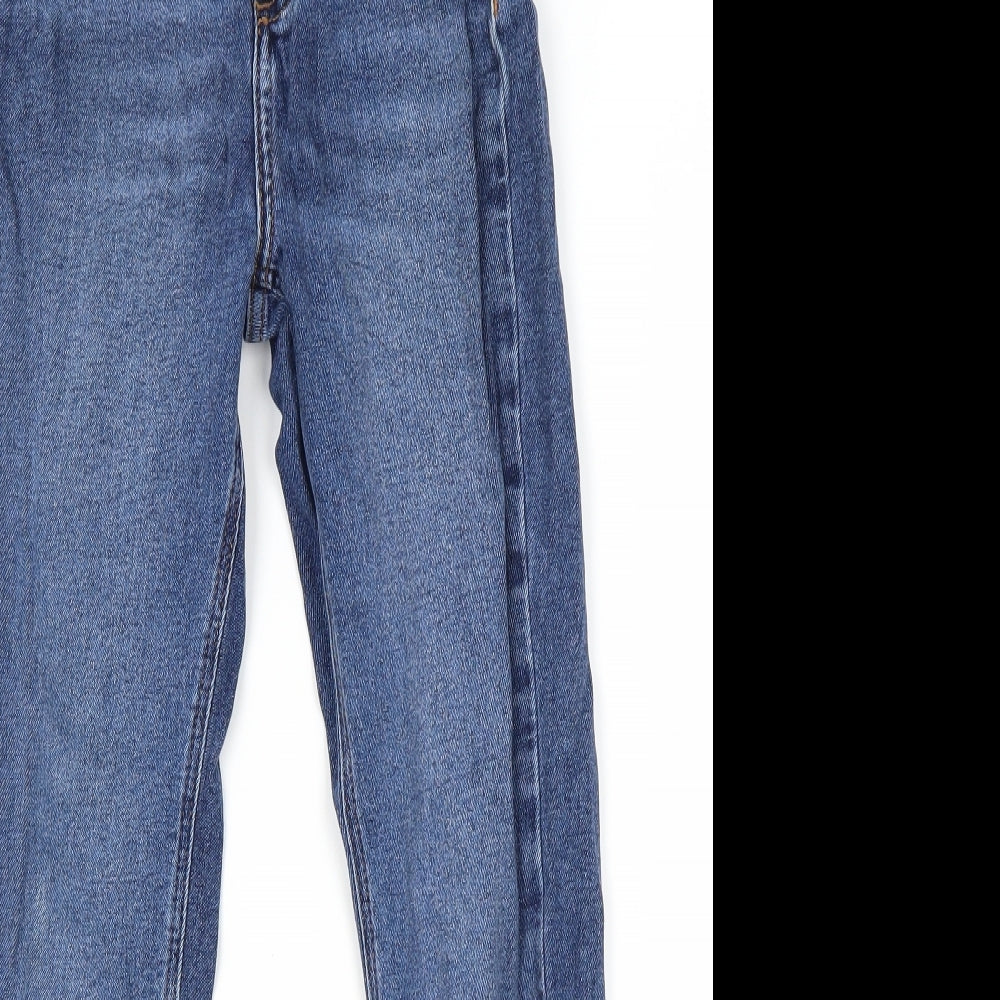 Preworn Womens Blue  Denim Skinny Jeans Size 8 L27 in