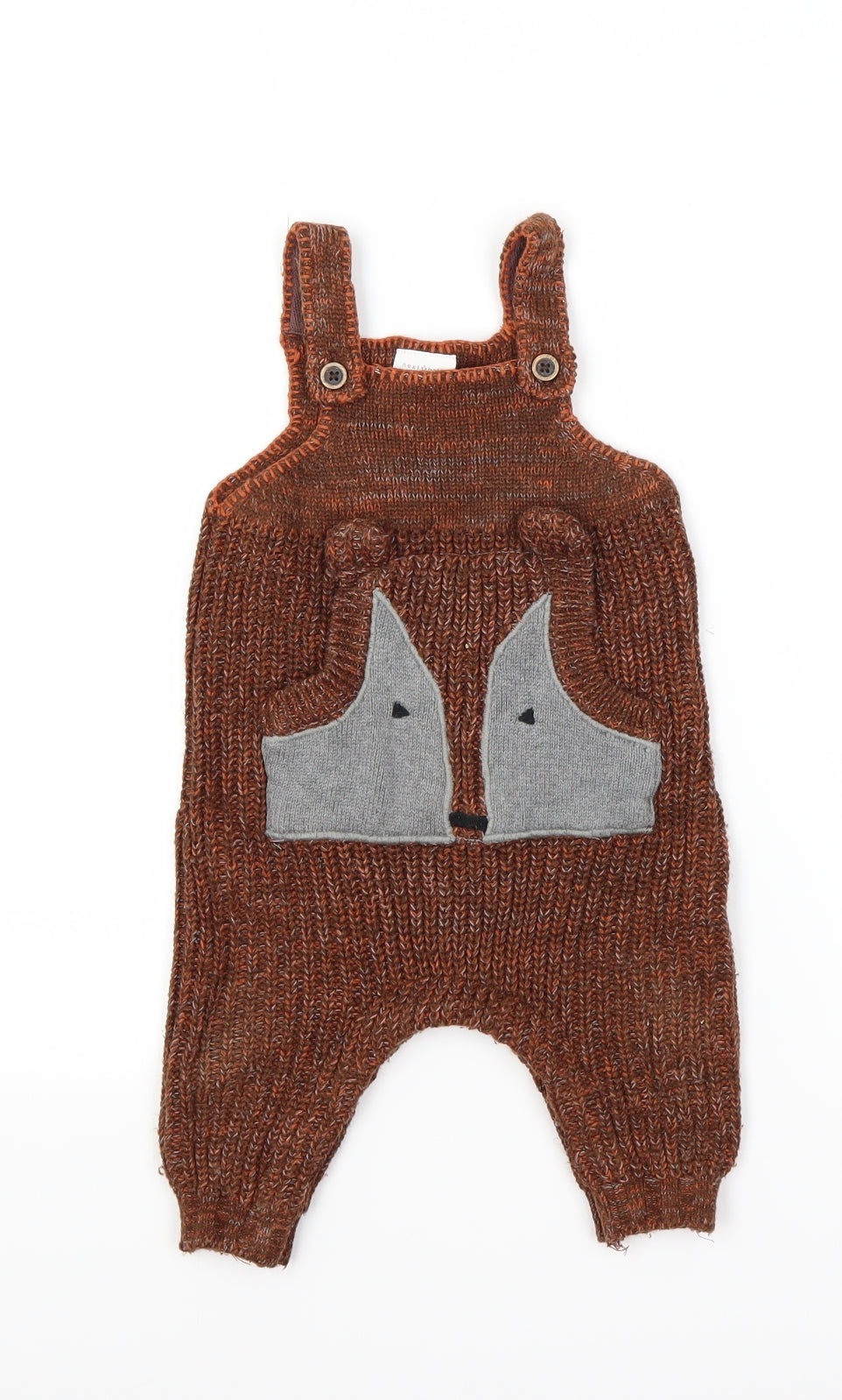 NEXT Baby Brown   Babygrow One-Piece Size 3-6 Months