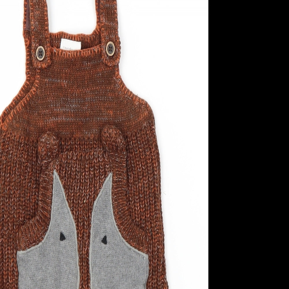 NEXT Baby Brown   Babygrow One-Piece Size 3-6 Months