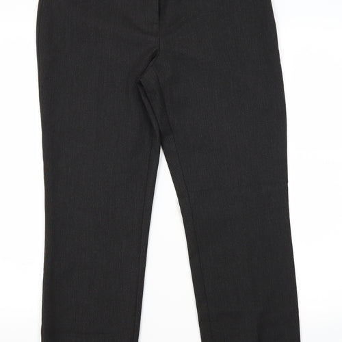 Marks and Spencer Womens Grey   Trousers  Size 10 L27 in