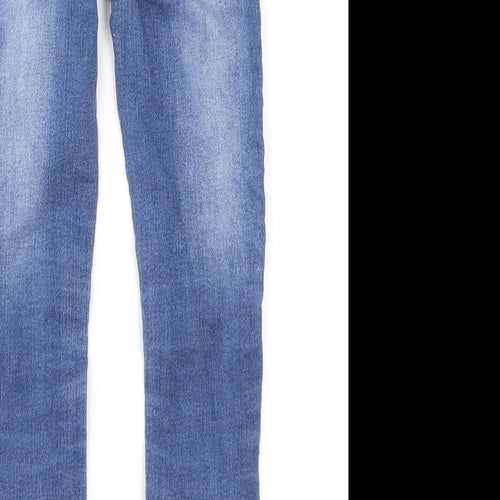 NEXT Girls Blue  Denim Skinny Jeans Size 6 Years