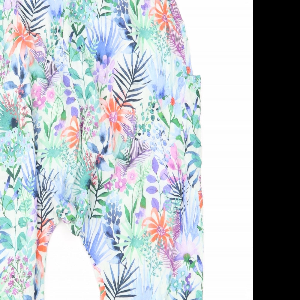 NEXT Girls Multicoloured Flecked  Jumpsuit One-Piece Size 4-5 Years