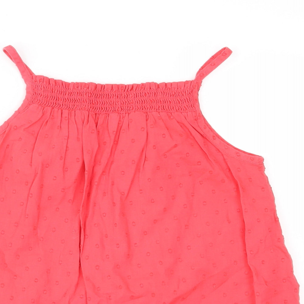 NEXT Girls Red   Camisole Blouse Size 6 Years