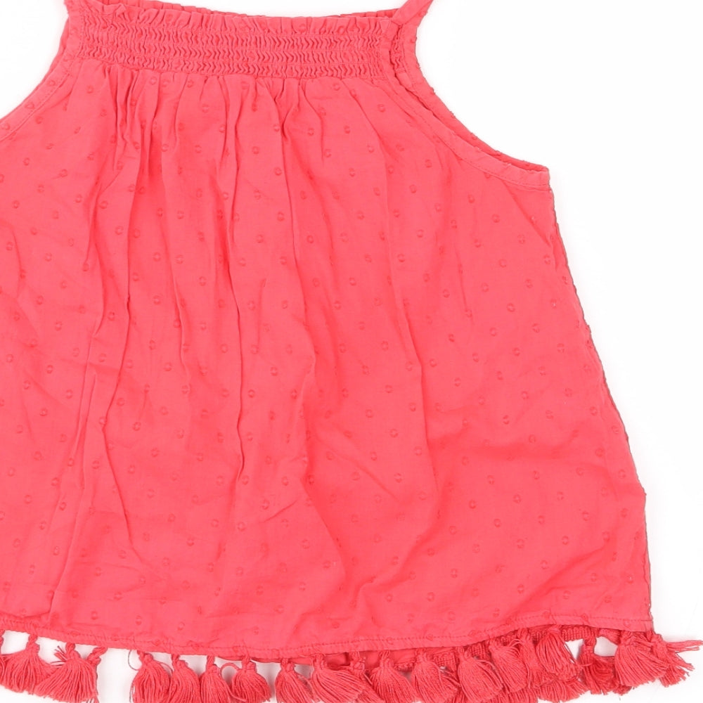 NEXT Girls Red   Camisole Blouse Size 6 Years