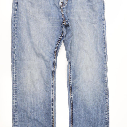 Gap Mens Blue  Denim Straight Jeans Size 36 in L32 in
