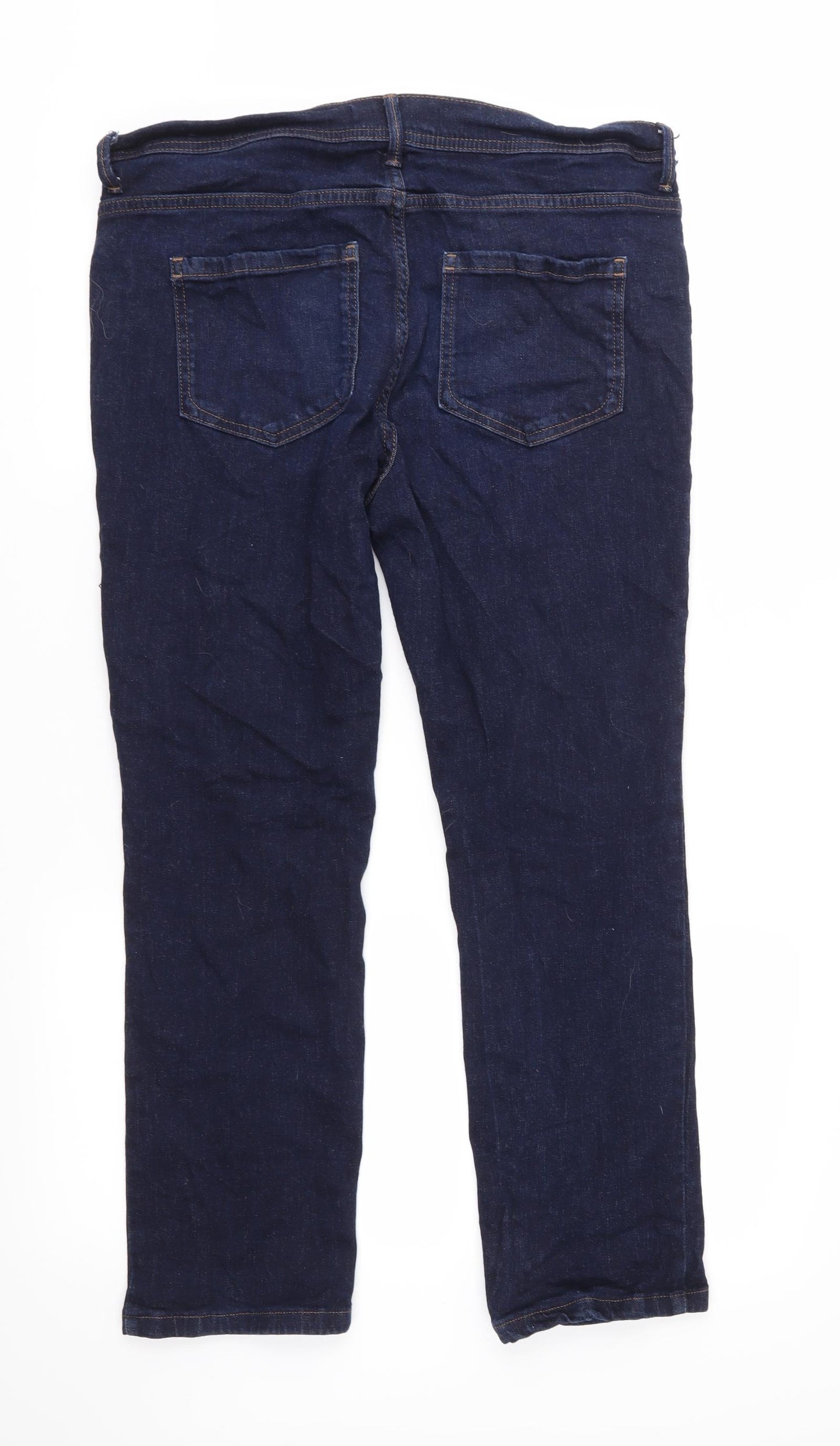 Principles Womens Blue  Denim Straight Jeans Size 14 L26 in