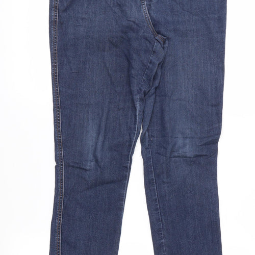 NEXT Womens Blue  Denim Cropped Jeans Size 10 L26 in