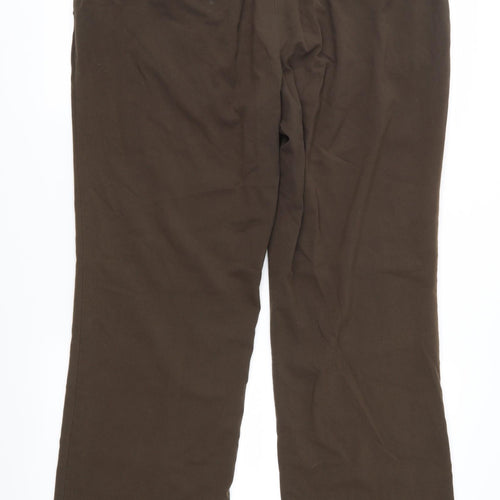 Sharagano Womens Brown   Trousers  Size 16 L30 in