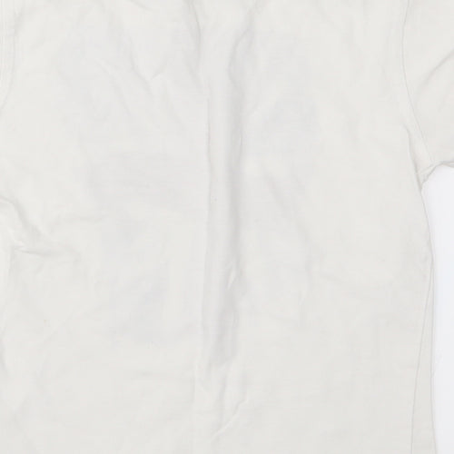 Ben Sherman Boys White  Jersey Basic T-Shirt Size 6-7 Years