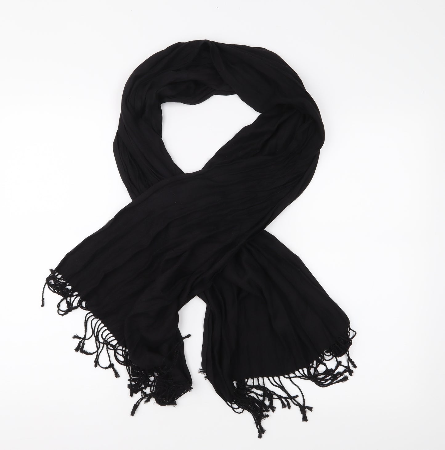Preworn Womens Black    Shawl/Wrap