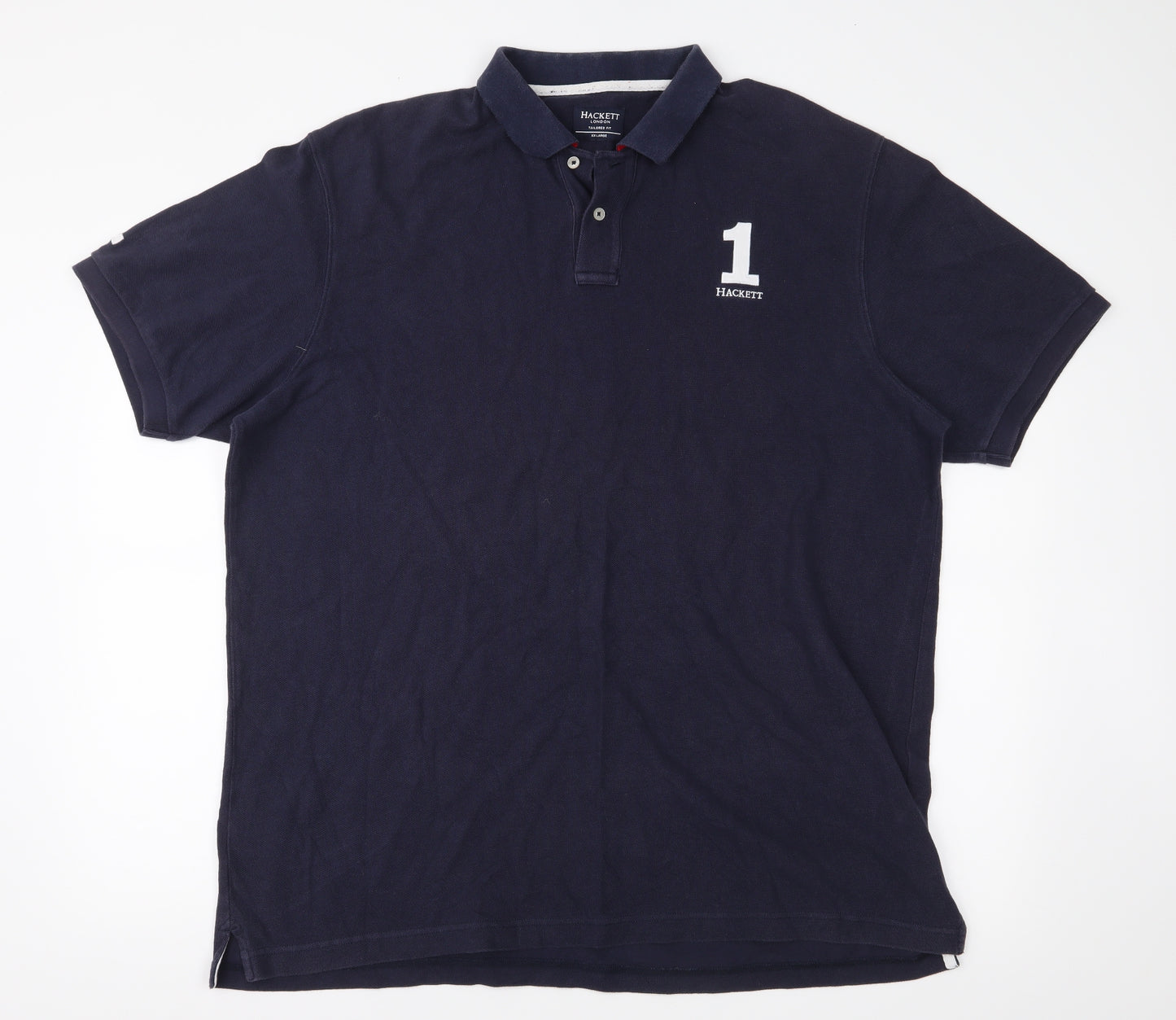 Hackett Mens Blue    Polo Size 2XL