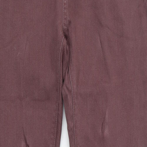 Red Herring Mens Brown  Denim Straight Jeans Size 32 in L33 in