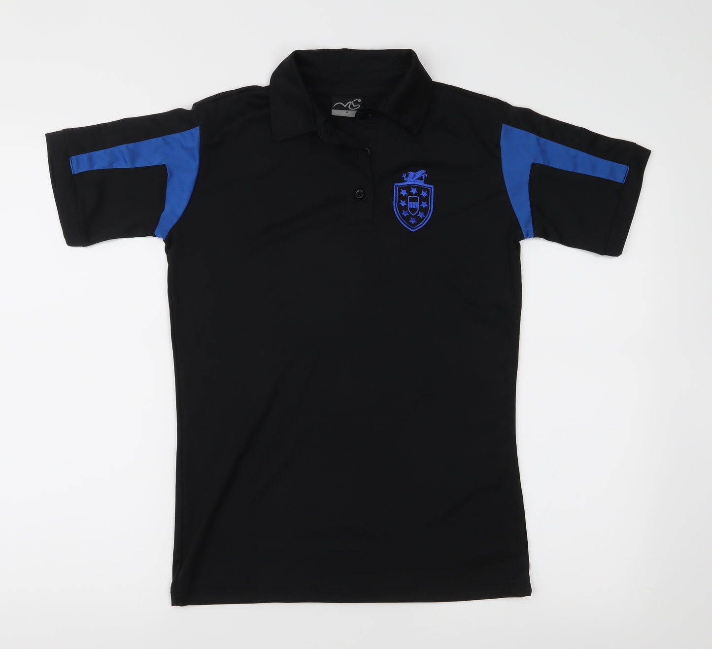 Preworn Womens Black   Basic Polo Size 6