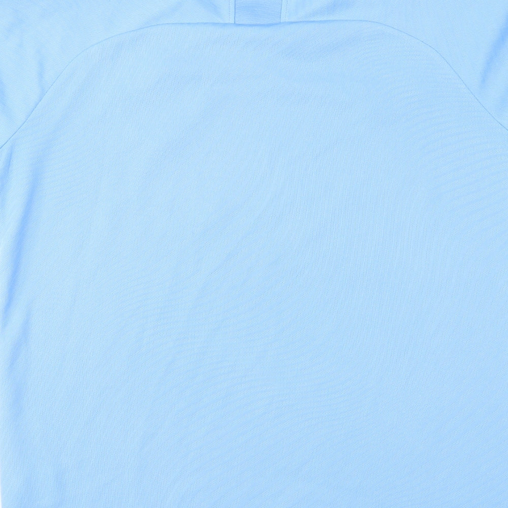 PUMA Boys Blue   Basic T-Shirt Size 13-14 Years  - Manchester City Football Club