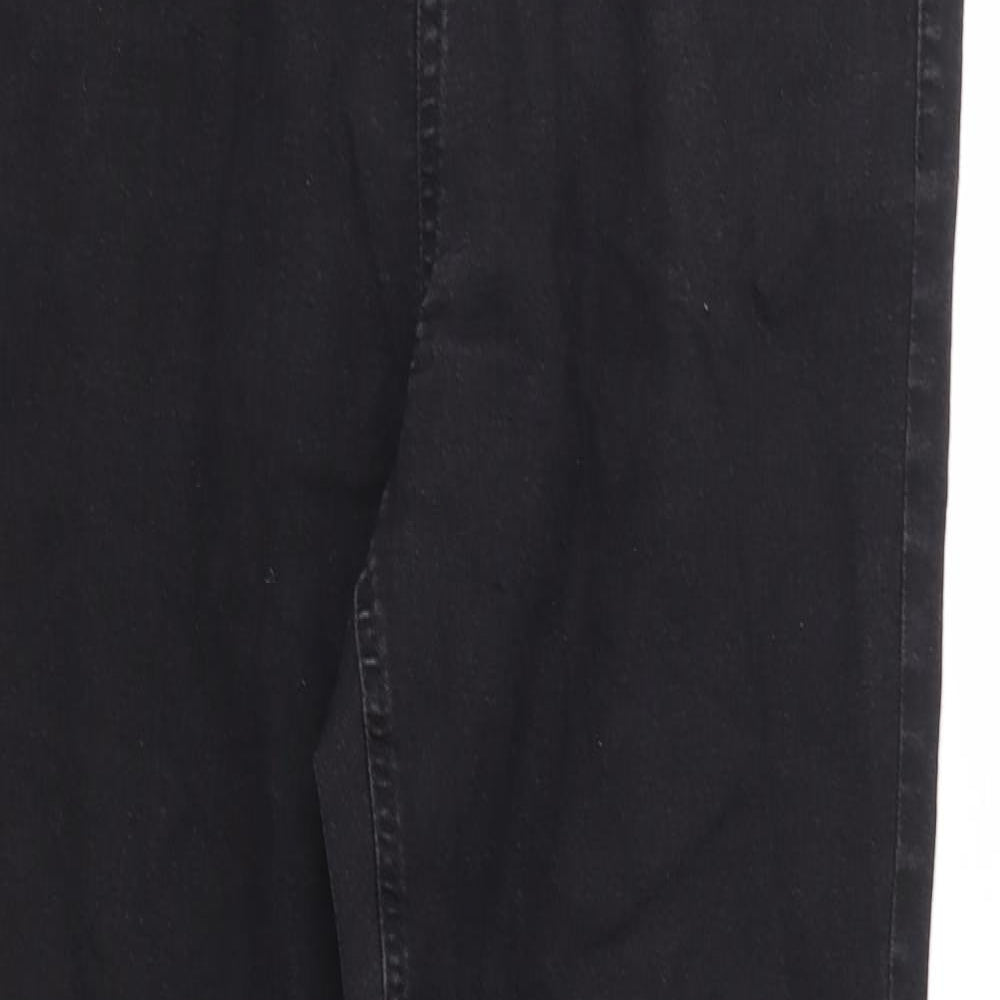 Marks and Spencer Womens Black  Denim Jegging Jeans Size 14 L28 in