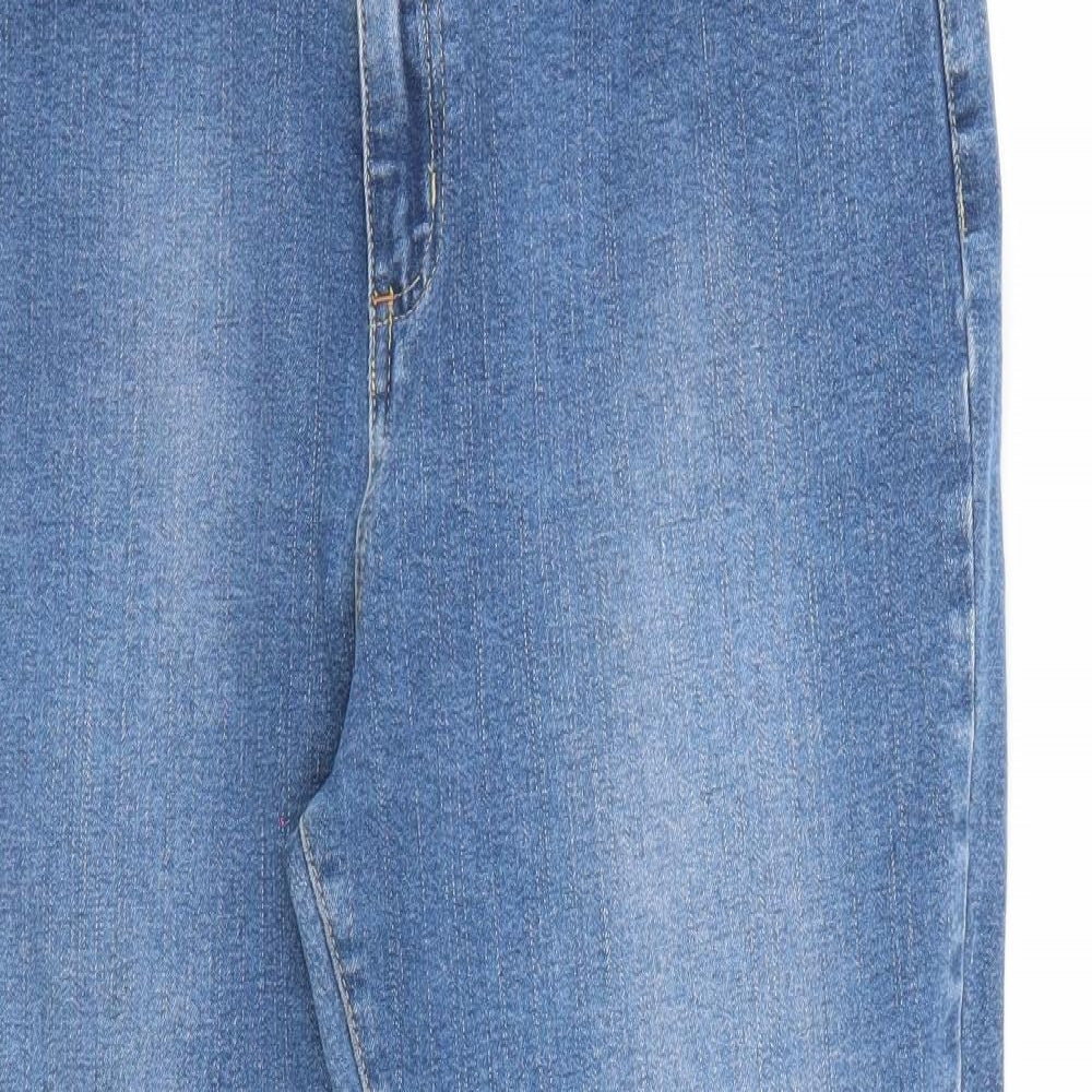 Per Una Womens Blue   Bootcut Jeans Size 16 L28 in