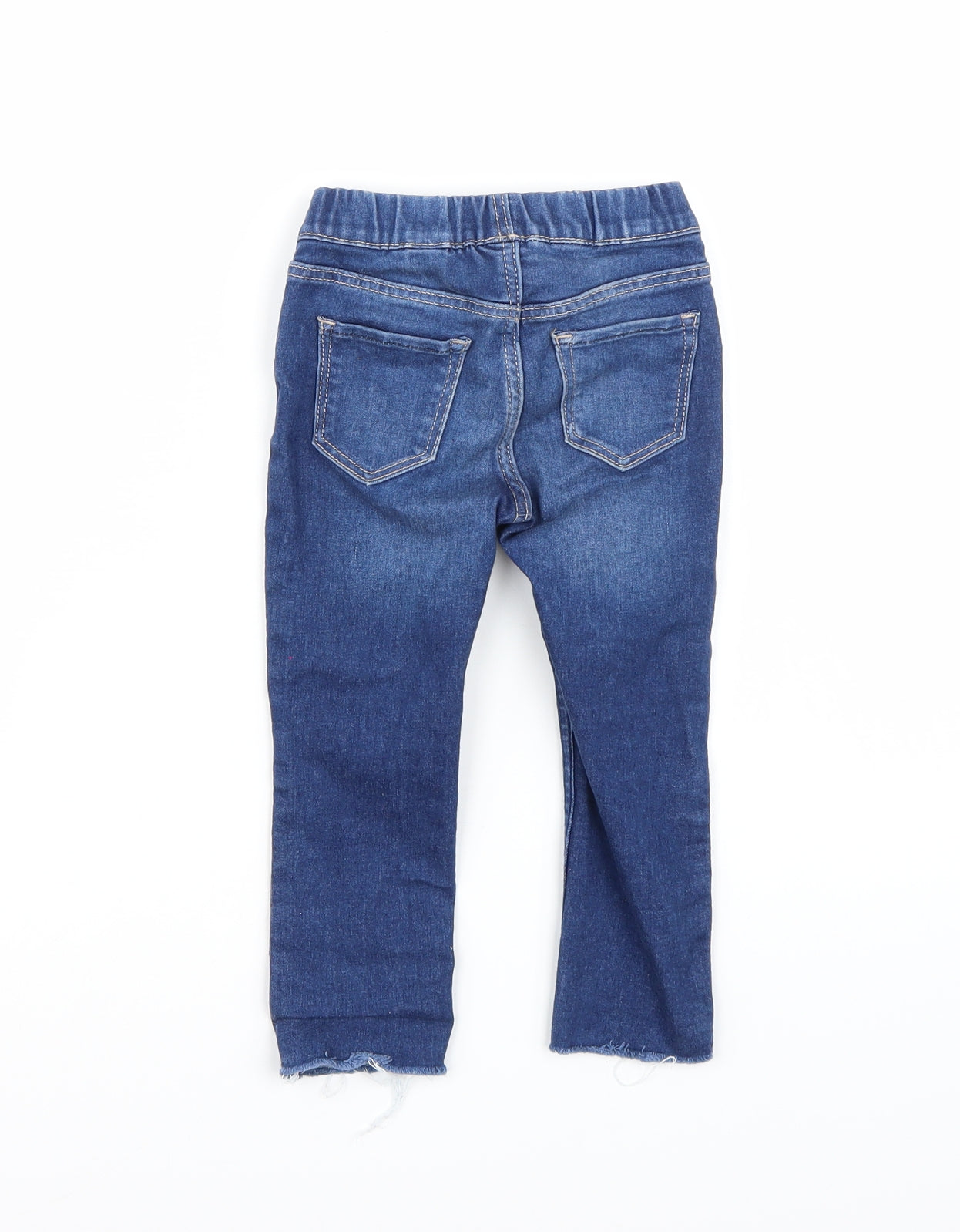 &denim Baby Blue   Capri Leggings Size 12-18 Months
