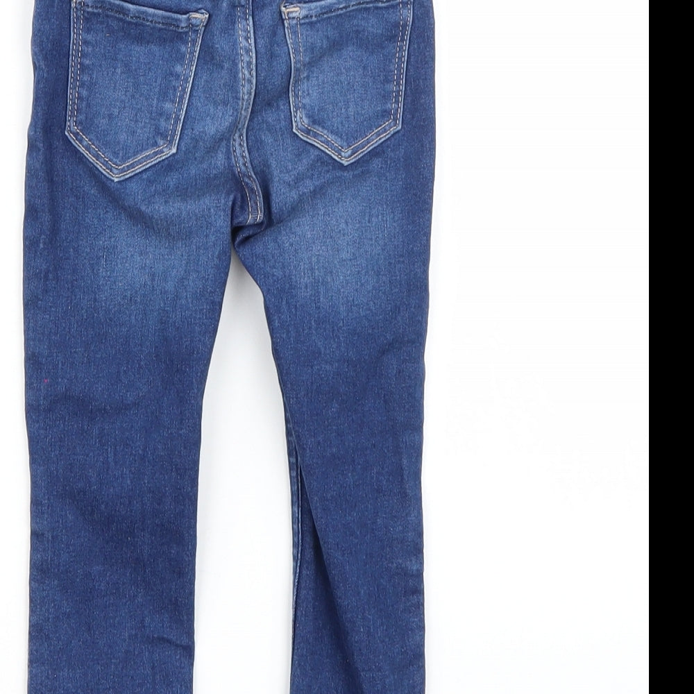 &denim Baby Blue   Capri Leggings Size 12-18 Months