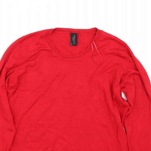 Pazaitalia Womens Red   Pullover Jumper Size S